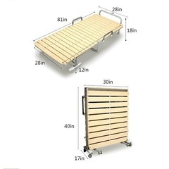 折りたたみベッドの画像