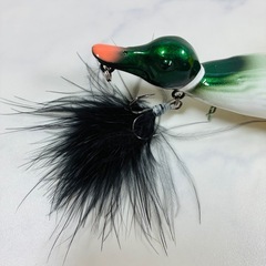 2個セット　アヒル　ルアー　2個セット　トップウォーター　淡水魚　海水魚　釣りの画像