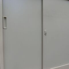 書庫スライド扉（スチール）在庫3台の画像