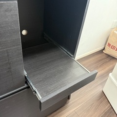 アイリスオーヤマ キッチン　キャビネット　棚の画像