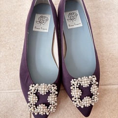 エマフランシス フラットシューズ22.0cmの画像