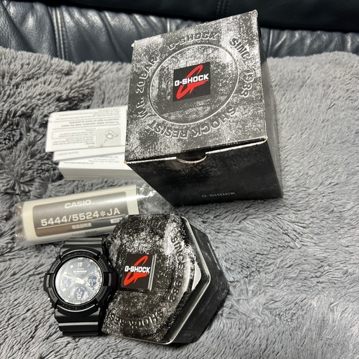 CASIO G-SHOCK ブラック 時計 GAW-100