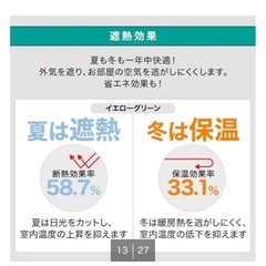 ニトリ　遮光カーテンの画像