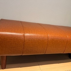 【美品】ベンチソファの画像