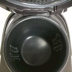 【北見市発】ZOJIRUSHI 象印 IH炊飯ジャー NP-VQ18 2017年製 ブラウン 10合炊き (E3819wYM)の画像