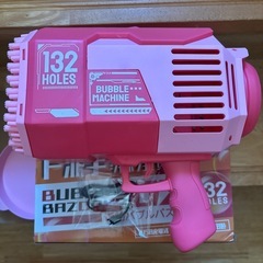 【新品未使用】電動バブルバズーカの画像