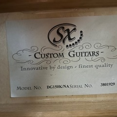 SX アコースティックギター DG150K/NAの画像