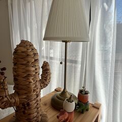 【引越しのため】IKEA 暖色ランプ（高さ52cm）の画像