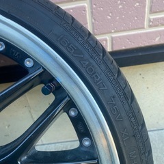 １７インチ ホイール 4本ロクサーニ　マルチフォルケッタ165/40/17商談中ですの画像