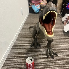 恐竜　ティラノサウルス　おもちゃの画像