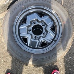 ジムニー純正タイヤホイール4本セットの画像