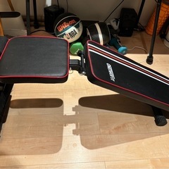 トレーニングベンチ　背もたれ調整可能　おねとぉふぃTONETWOFIT　の画像