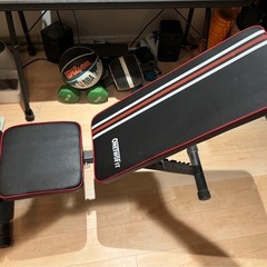 トレーニングベンチ　背もたれ調整可能　おねとぉふぃTONETWOFIT　の画像