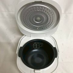 【北見市発】シャープ SHARP ジャー炊飯器 KS-CF05A-W 2019年製 白 3合炊き (E3820wYM)の画像