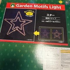 クリスマスの外用ライトの画像