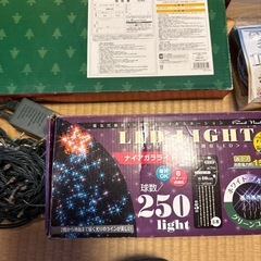 クリスマスの外用ライトの画像