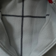 adidasフリースパーカー(120サイズ)の画像