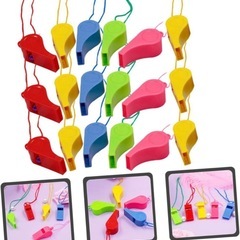 48個 ホイッスル プラスチック 運動会　　応援　審判　パーティー　イベントの画像