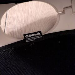 OriBack 姿勢 骨盤サポートオリバックチェア ブラックの画像