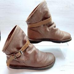 trippen　bomb ブーツ　レザー ブラウン　39の画像