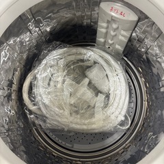 【ドリーム川西店御来店限定】☆ジモティー見たよ♪割引☆SHARP  8kg洗濯機クリーニング済み 【2125560000038464】の画像