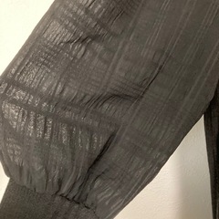 HK WORKS LONDON ワンピース　黒　L 中古美品の画像