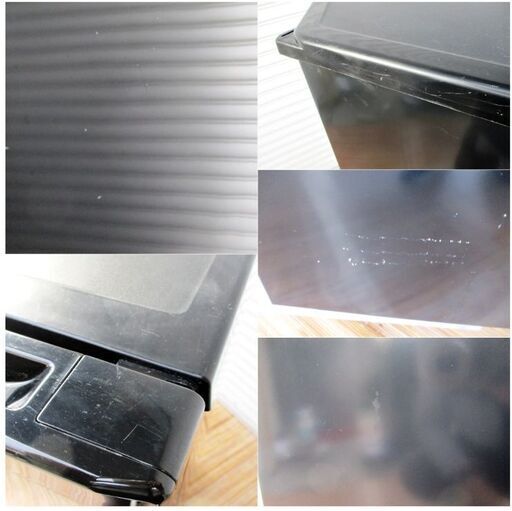 【　3ヵ月保証　】三菱　2ドア　冷蔵庫　MR-P15EE-KK1　動作良好　146L　ガラスシェルフ　2020年製　ブラック　MITS