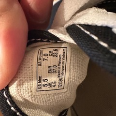 vans エラ　23.5の画像