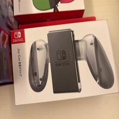 Nintendo Switch グレー　Joy-Con、充電グリップセット
の画像