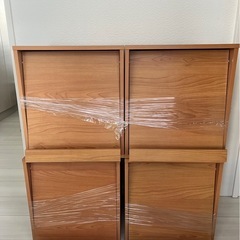 カラーボックス（茶色）の画像