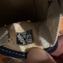 vans スリッポン　ファー　モコモコ　冬の画像