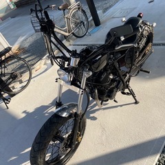 TW200フルカスタム実動車の画像