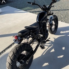 TW200フルカスタム実動車の画像