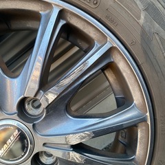 ハイゼット　155/65R13スタッドレスタイヤ　ホイール付4本セットの画像