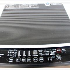 【　3ヵ月保証　】5.5㎏　洗濯機　HW-G55E7KK　動作良好　マットブラック　2020年製　Hisense　651ZSの画像
