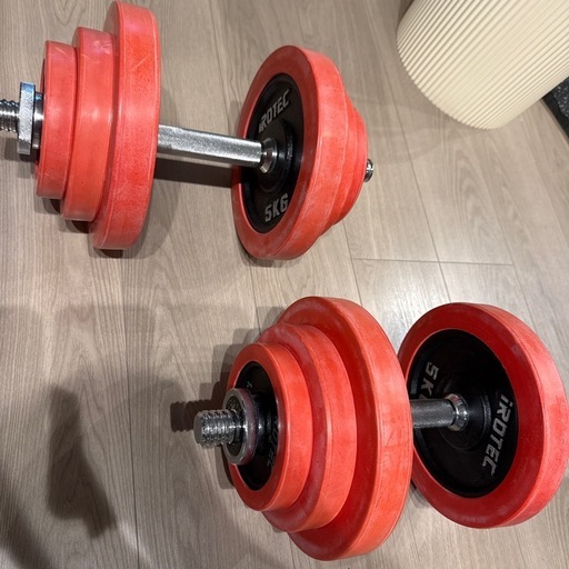 アイロテック iROTEC ダンベルセット 20kg×2