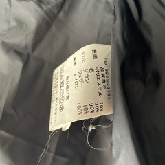 FIDELITY グレー ダウンジャケット Mの画像