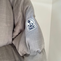 FIDELITY グレー ダウンジャケット Mの画像