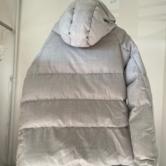 FIDELITY グレー ダウンジャケット Mの画像