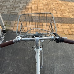 子供用自転車　20インチ 6段変速 オートライト　ガレージ保管の画像