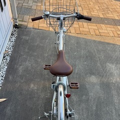 子供用自転車　20インチ 6段変速 オートライト　ガレージ保管の画像