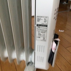 山善オイルヒーターの画像