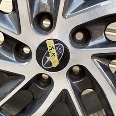 スバル純正アルミホイール＋スタッドレスタイヤ4本セット（YOKOHAMA ice GUARD）の画像