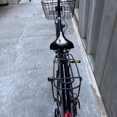 自転車/27インチ/ネイビーの画像