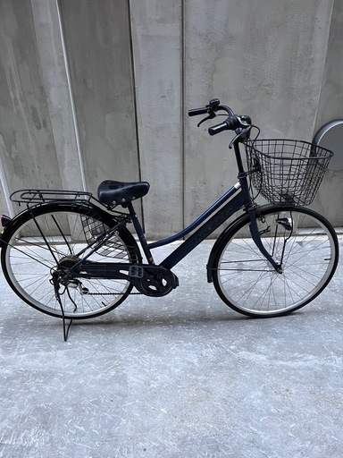 自転車/27インチ/ネイビー