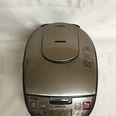 【北見市発】ヒタチ HITACHI 日立 日立IHジャー炊飯器 RZ-A10KSM 2019年製 ライトブラウン 5.5合炊き (E3823wYM)の画像