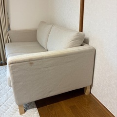 IKEA 3人がけソファ の画像