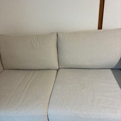 IKEA 3人がけソファ の画像