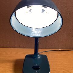 【中古/長期保管品/お引取り限定】■白熱灯スタンド■DESK BRIGHT■TWINBIRD（ツインバード）■台座変形アリ■の画像