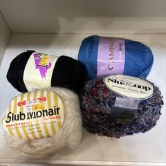 毛糸🧶残り少ないです‼️１個￥55-(税込)〜✨️ハマナカスラブモヘアノットタムライト等あみ糸手芸の画像